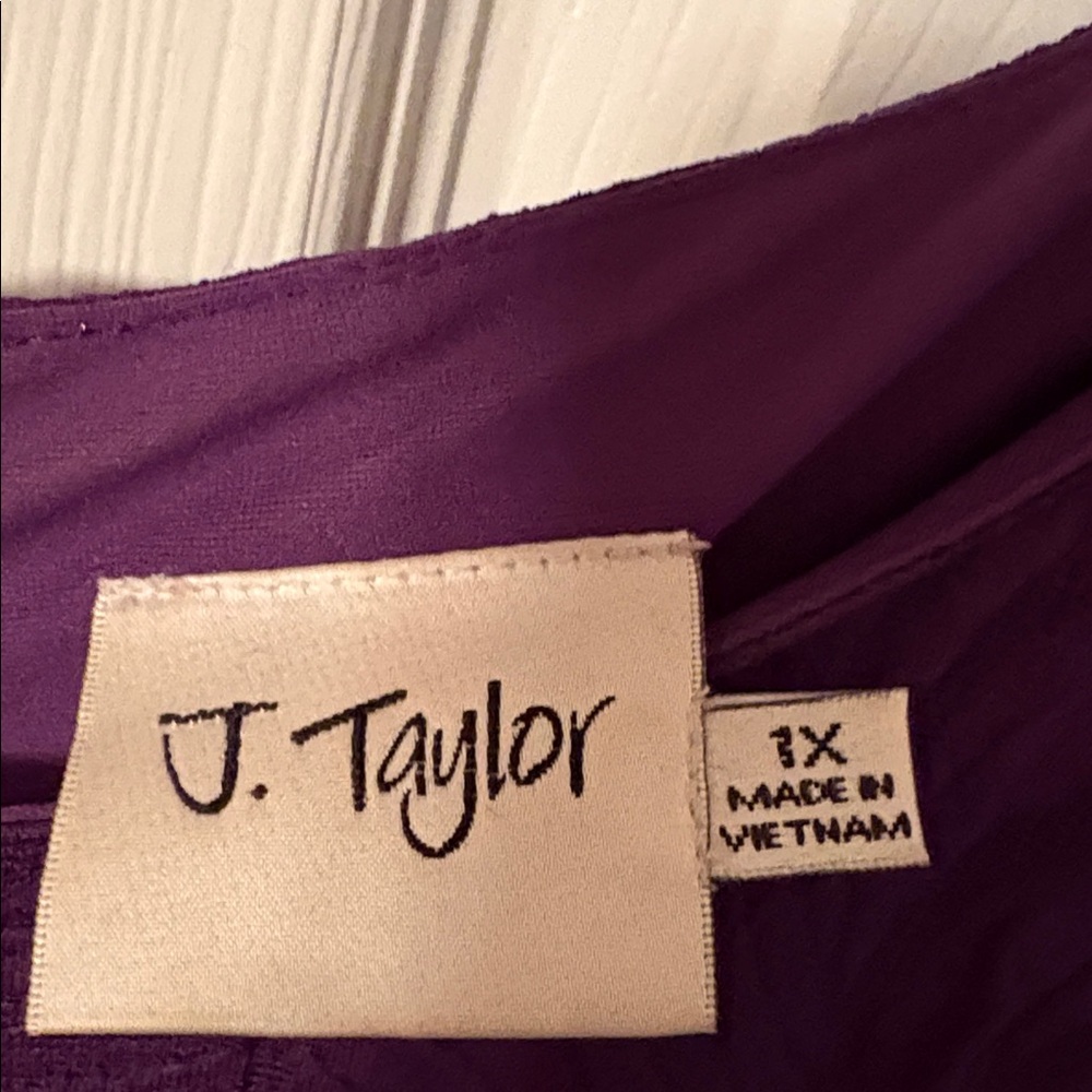 Chic Purple Mini Dress - Picture 3 of 6